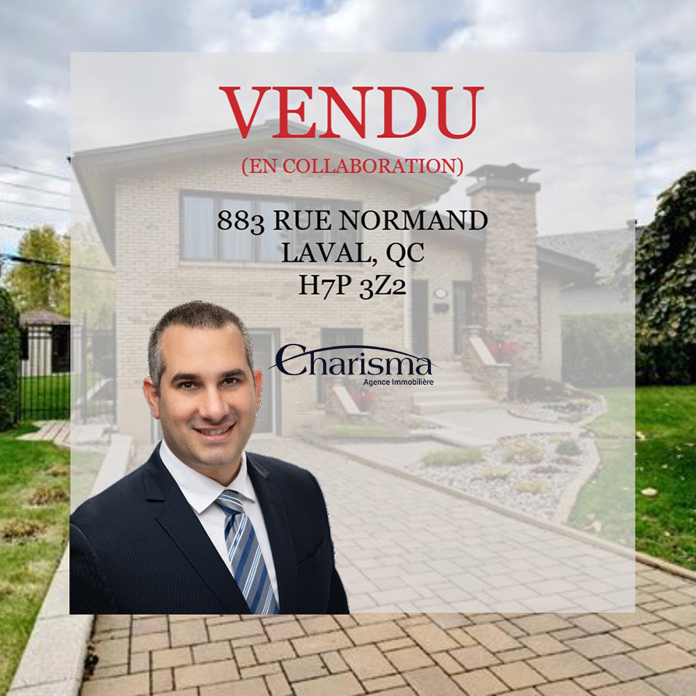 883 RUE NORMAND LAVAL, QC H7P 3Z2